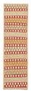 Alfombra de pasillo Alfombra Kelim - Splash - 210 x 56 cm - multicolor