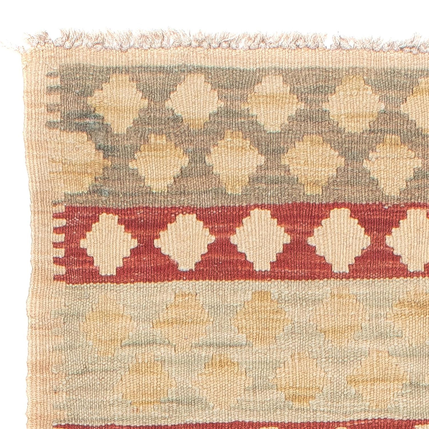 Kilim Maimana Alfombra 210x56cm - Alfombra de lana