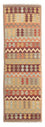 Alfombra de pasillo Alfombra Kelim - Splash - 200 x 62 cm - multicolor