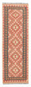 Alfombra de pasillo Alfombra Kelim - Splash - 203 x 60 cm - rojo claro