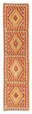 Alfombra de pasillo Alfombra Kelim - Splash - 222 x 57 cm - multicolor