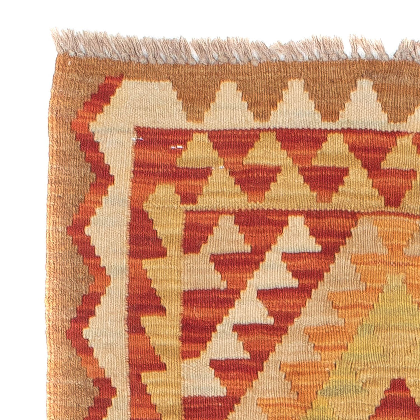 Kilim Maimana Alfombra 222x57cm - Alfombra de lana
