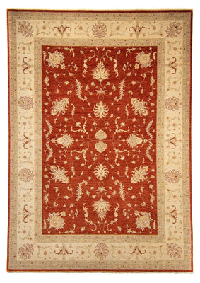 Alfombra Ziegler - 350 x 254 cm - rojo oscuro