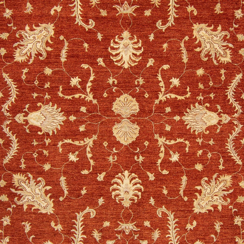 Alfombra Ziegler - 350 x 254 cm - rojo oscuro