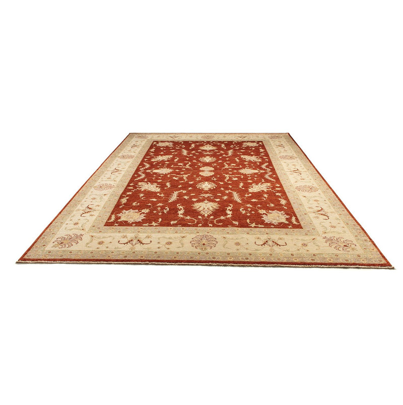 Alfombra Ziegler - 350 x 254 cm - rojo oscuro