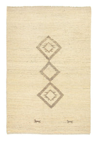 Alfombra Gabbeh - Persa - 205 x 138 cm - beige