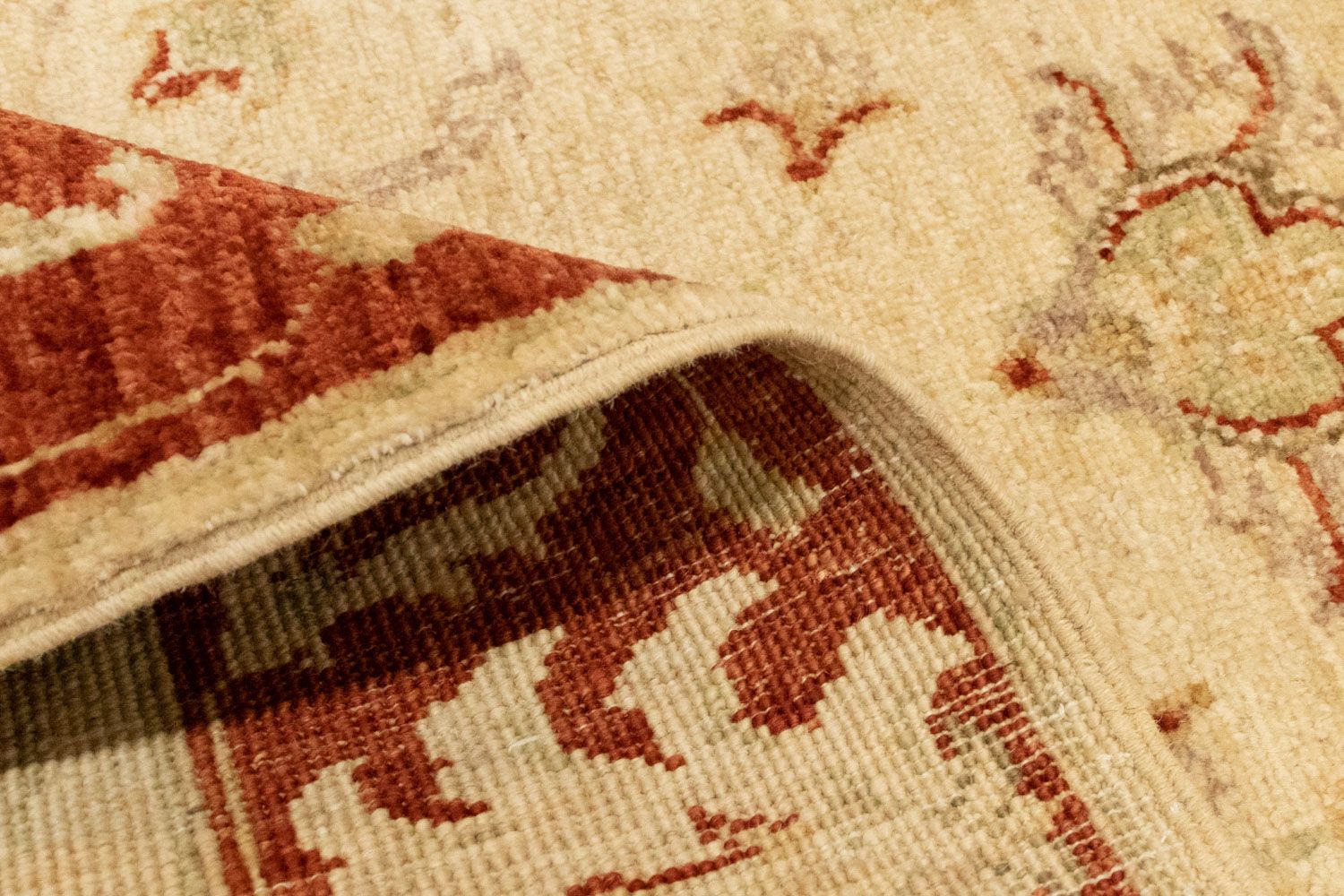 Alfombra Ziegler - 125 x 81 cm - beige