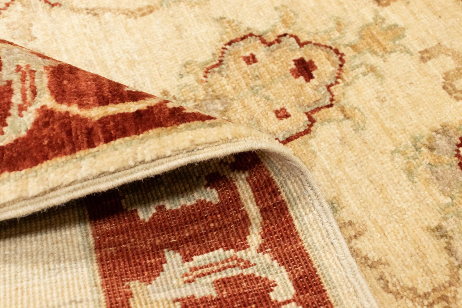 Alfombra Ziegler - 120 x 80 cm - beige