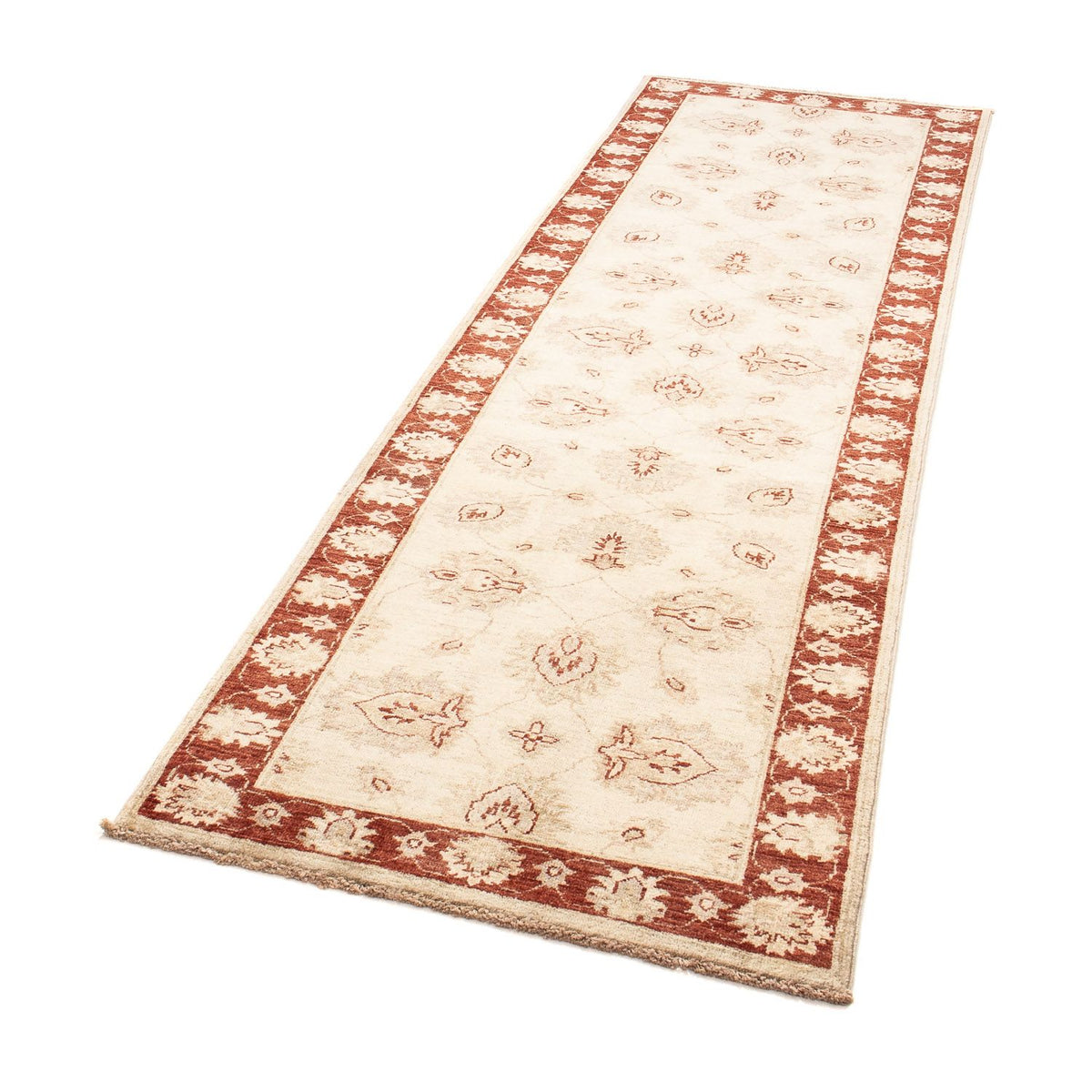 Alfombra de pasillo Alfombra Ziegler - 256 x 78 cm - beige