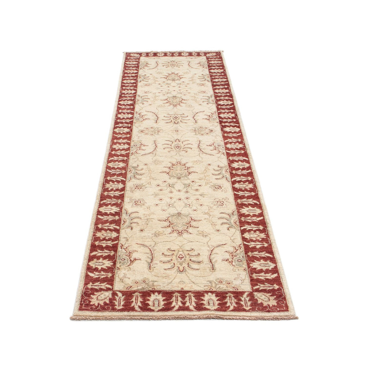 Alfombra de pasillo Alfombra Ziegler - 284 x 74 cm - beige