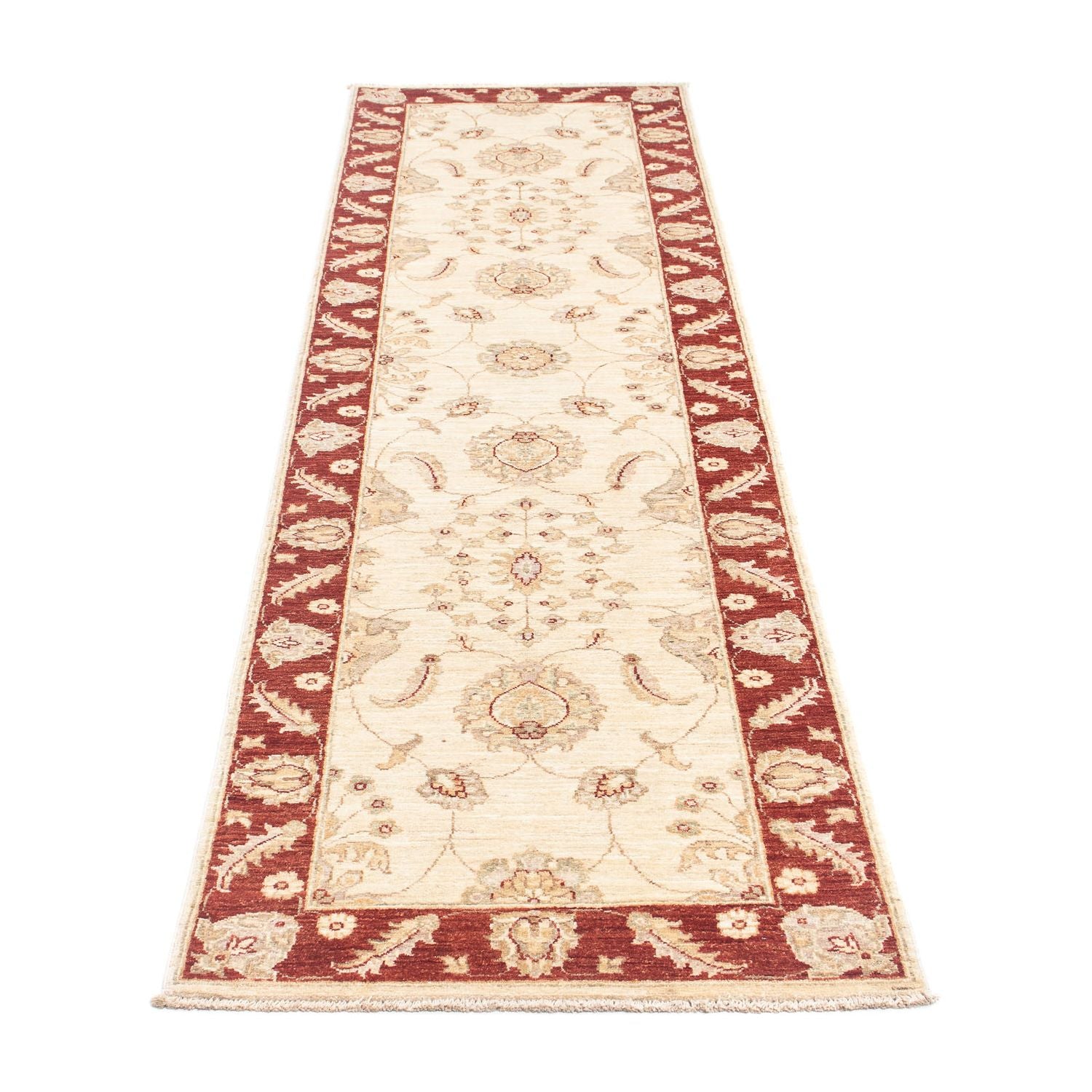 Alfombra de pasillo Alfombra Ziegler - 295 x 75 cm - beige