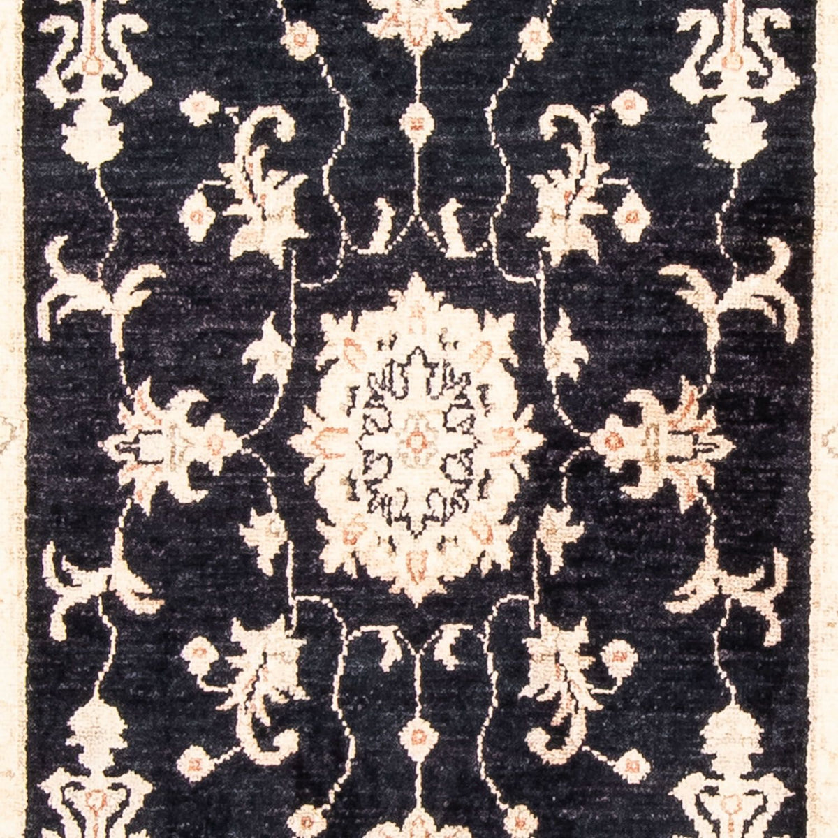 Alfombra de pasillo Alfombra Ziegler - 242 x 79 cm - azul oscuro