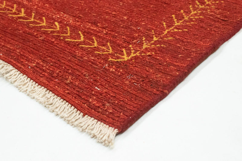 Alfombra Gabbeh - Persa - 171 x 118 cm - rojo