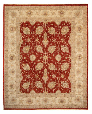 Alfombra Ziegler - 295 x 249 cm - rojo oscuro