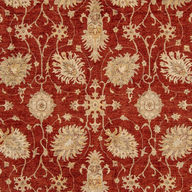Alfombra Ziegler - 295 x 249 cm - rojo oscuro