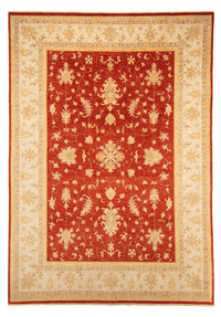 Alfombra Ziegler - 346 x 243 cm - rojo