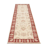 Alfombra de pasillo Alfombra Ziegler - 286 x 74 cm - beige