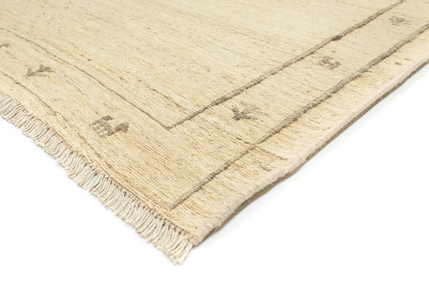 Alfombra Gabbeh - Persa - 191 x 150 cm - beige