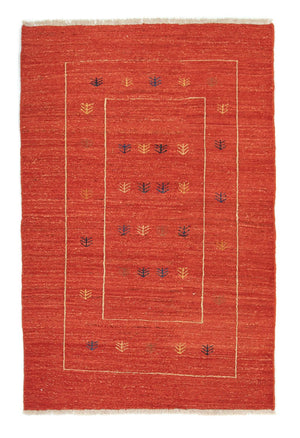 Alfombra Gabbeh - Persa - 180 x 114 cm - rojo
