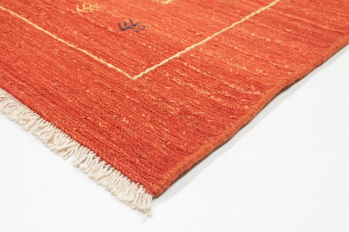Alfombra Gabbeh - Persa - 180 x 114 cm - rojo