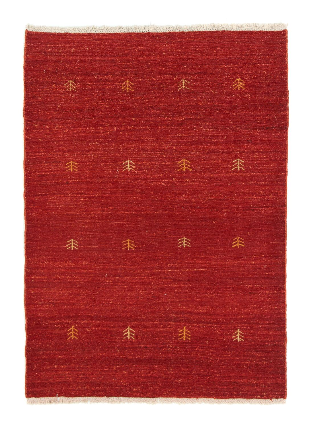 Alfombra Gabbeh - Persa - 148 x 104 cm - rojo