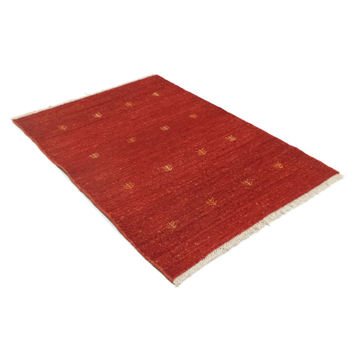 Alfombra Gabbeh - Persa - 148 x 104 cm - rojo