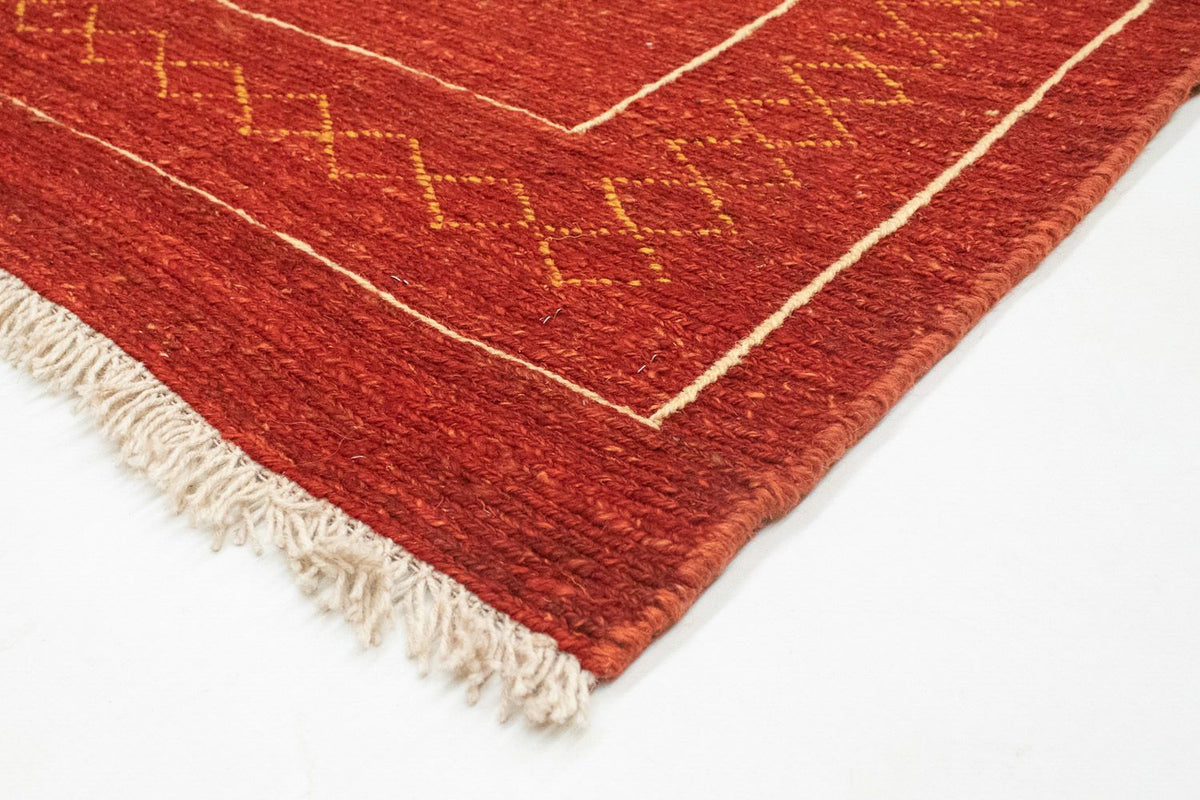 Alfombra Gabbeh - Persa - 175 x 112 cm - rojo