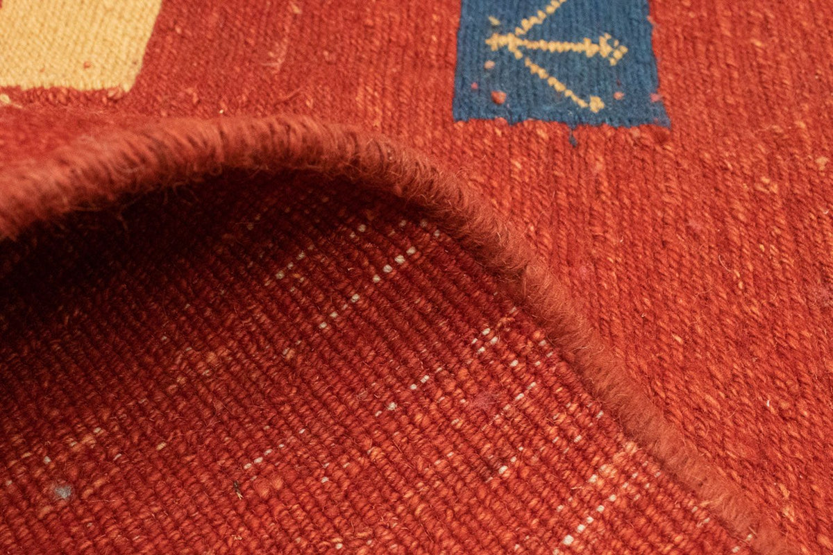 Alfombra Gabbeh - Persa - 225 x 164 cm - rojo