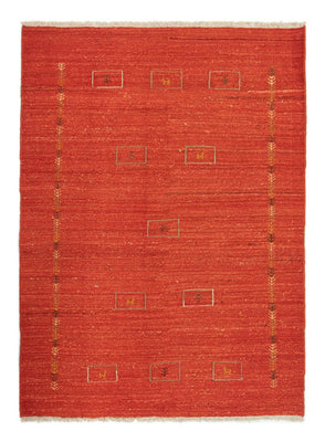 Alfombra Gabbeh - Persa - 198 x 143 cm - rojo