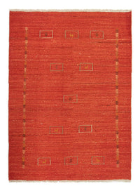 Alfombra Gabbeh - Persa - 198 x 143 cm - rojo