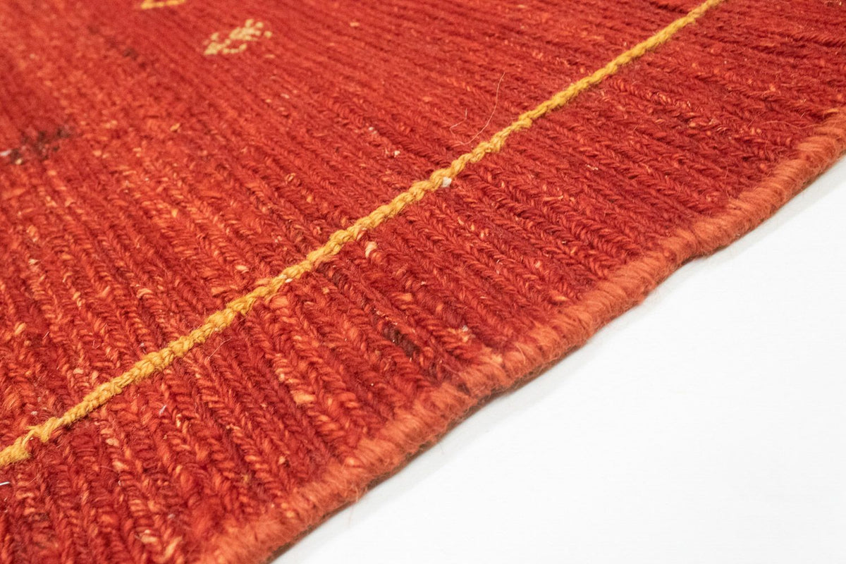 Alfombra Gabbeh - Persa - 180 x 113 cm - rojo