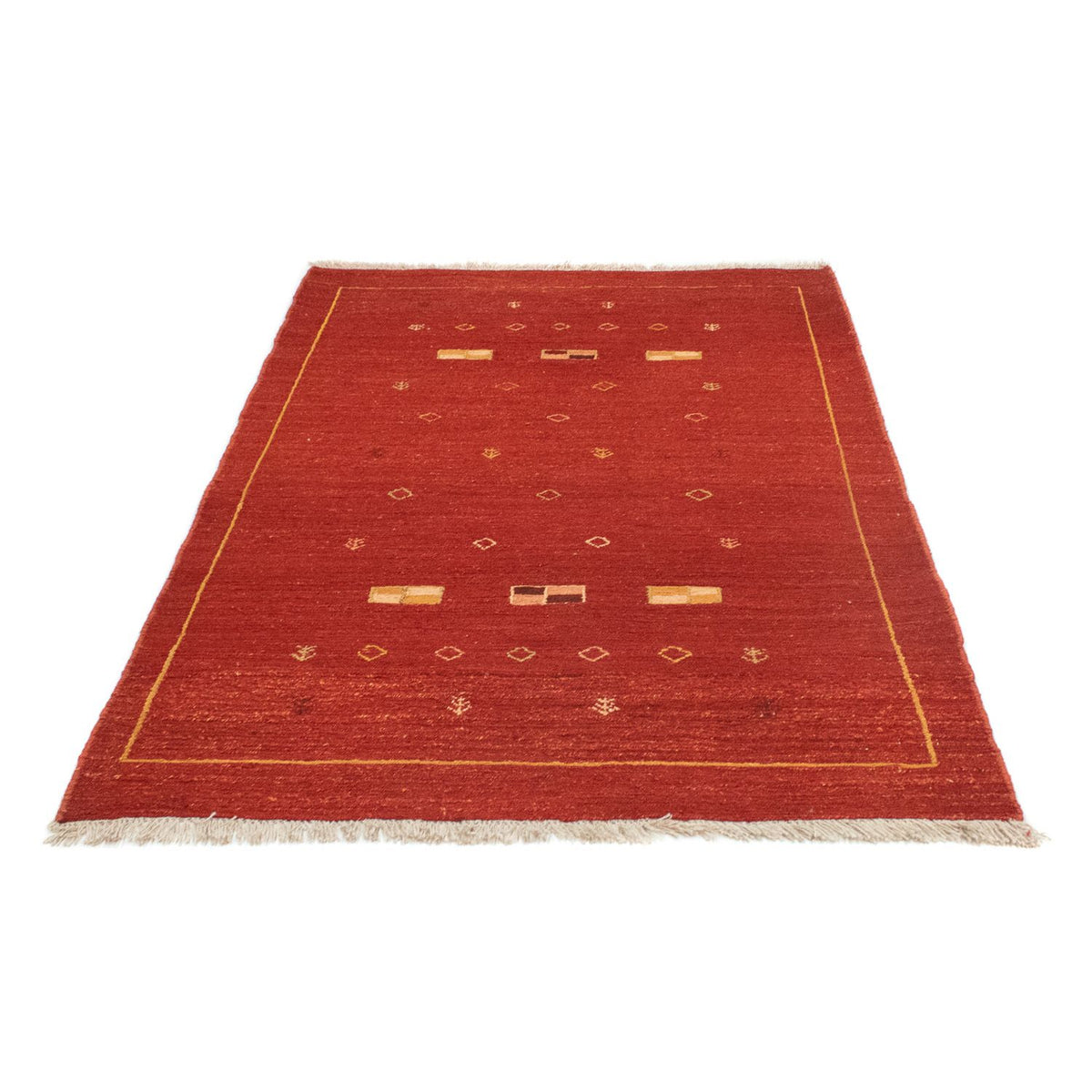 Alfombra Gabbeh - Persa - 180 x 113 cm - rojo
