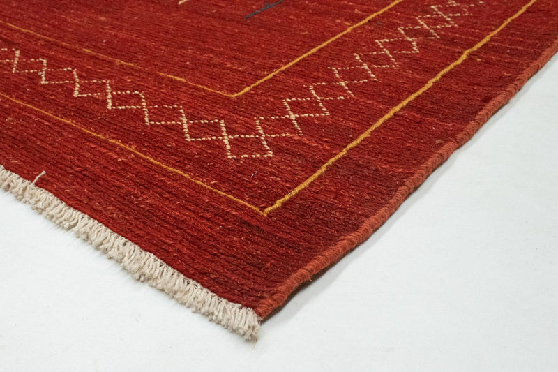 Alfombra Gabbeh - Persa - 178 x 118 cm - rojo