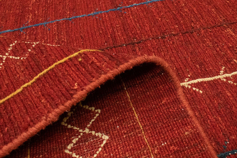 Alfombra Gabbeh - Persa - 178 x 118 cm - rojo