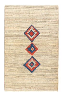 Alfombra Gabbeh - Persa - 193 x 121 cm - beige