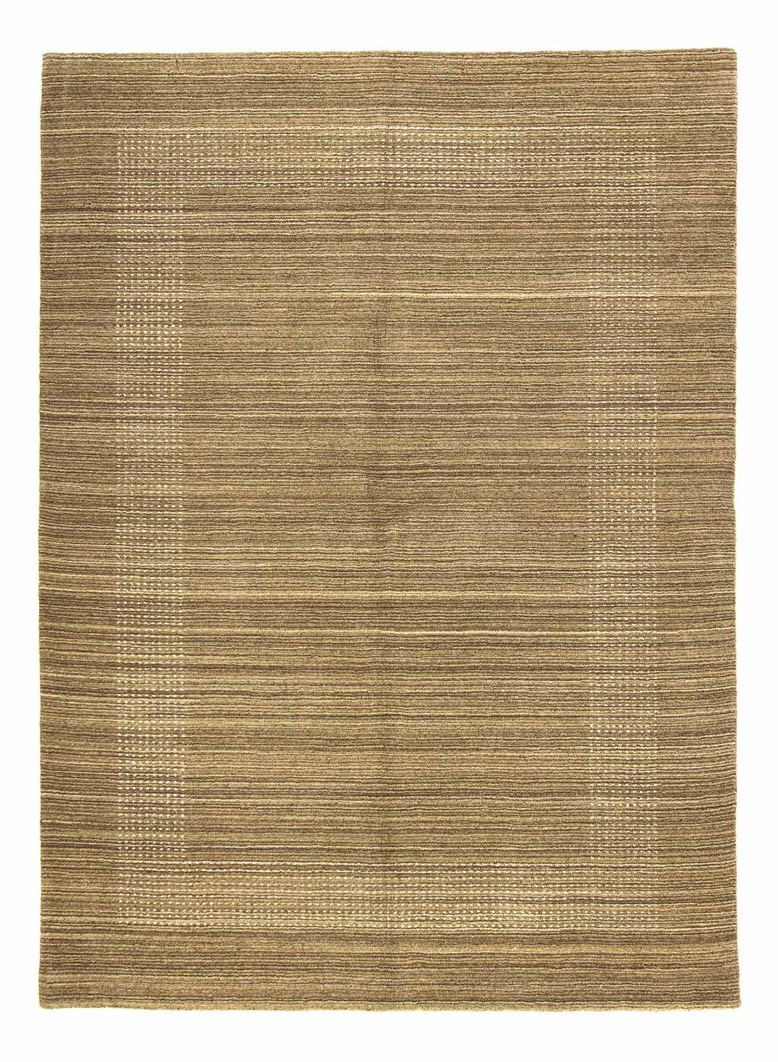 Alfombra Gabbeh - Loribaft Persa - 240 x 170 cm - marrón oscuro