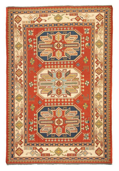 Kilim de seda Alfombra 194x254cm
