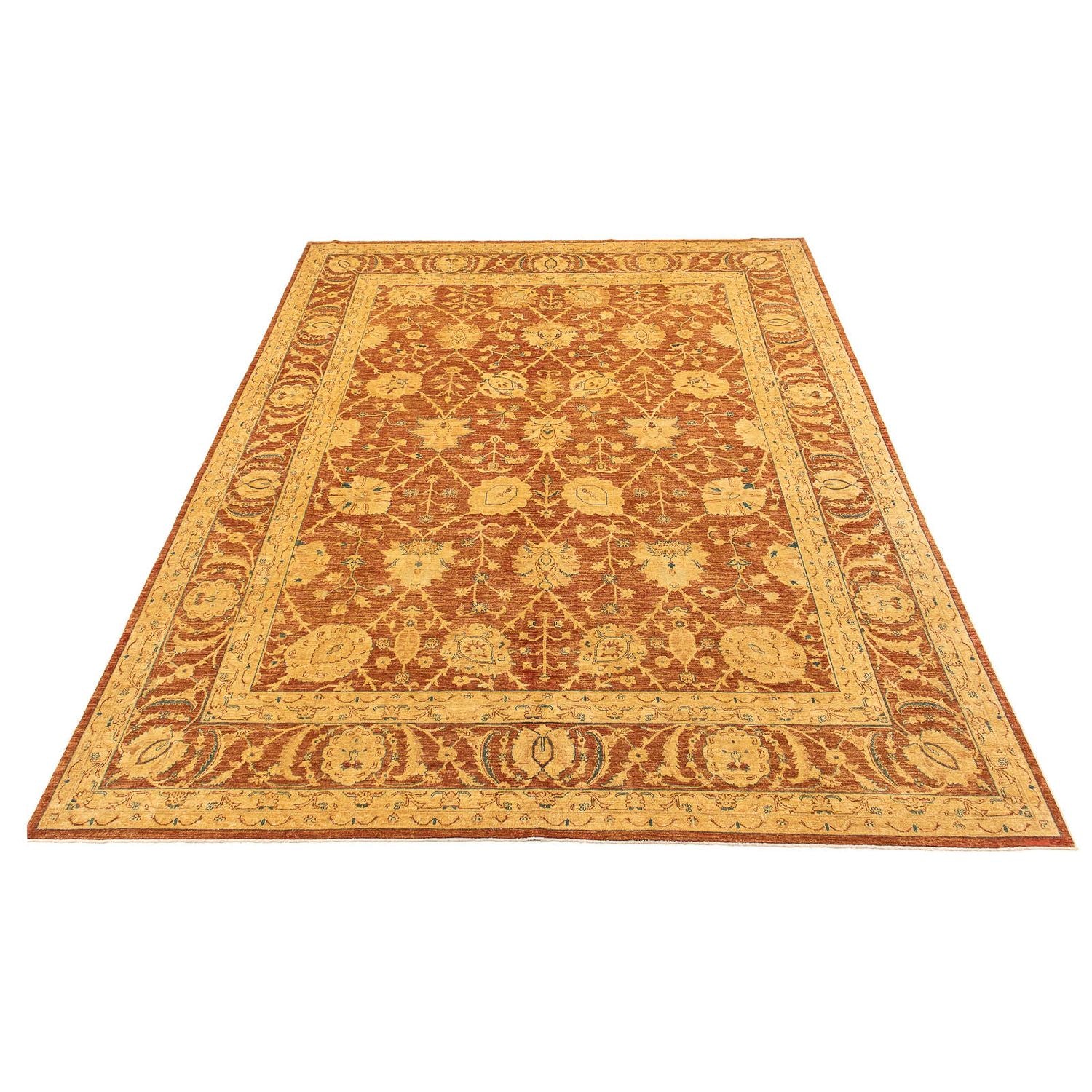 Alfombra persa - Nómada - 390 x 302 cm - óxido