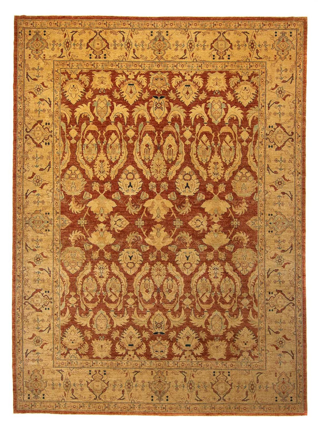Alfombra persa - Nómada - 407 x 330 cm - óxido