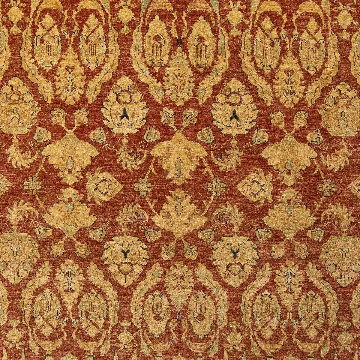 Alfombra persa - Nómada - 407 x 330 cm - óxido