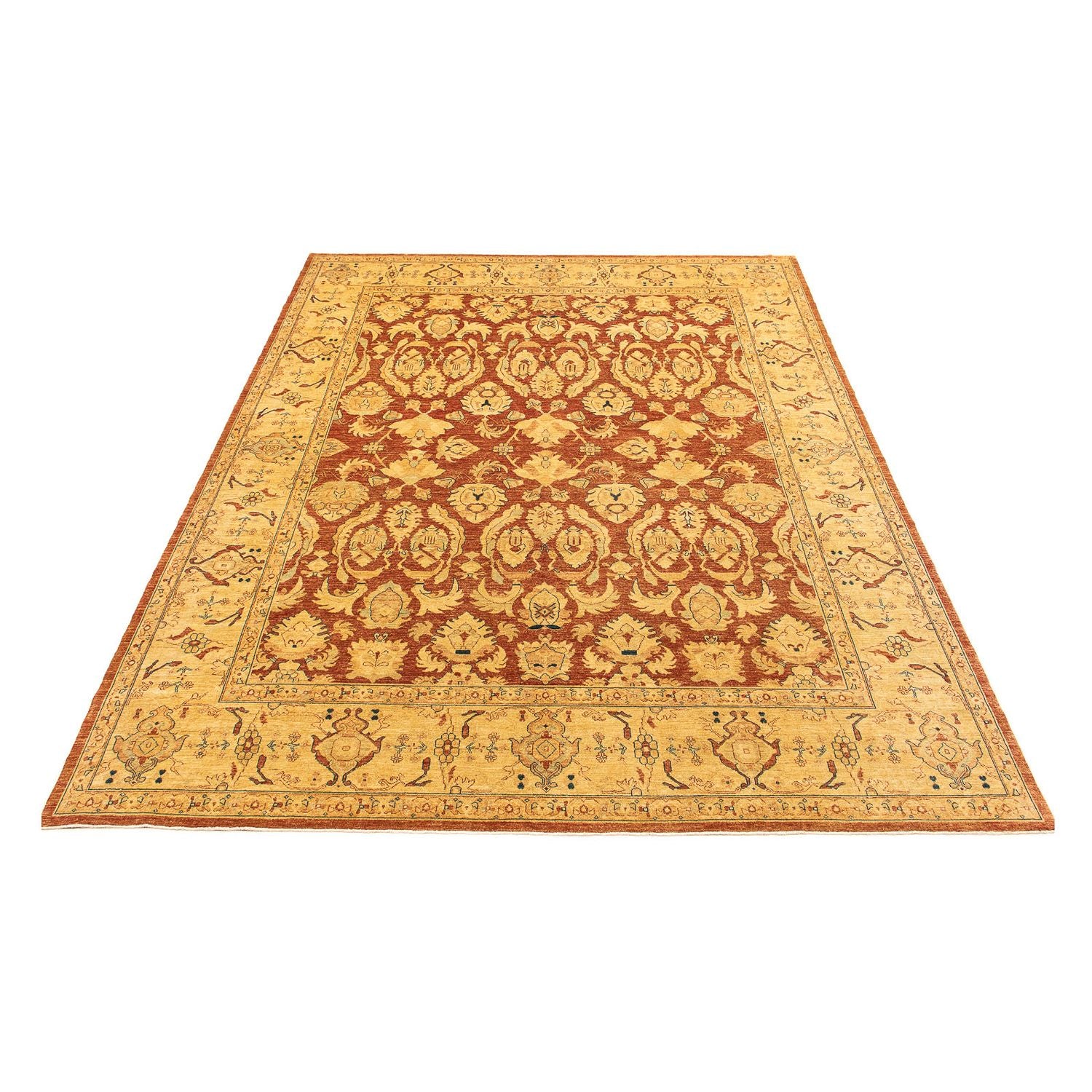 Alfombra persa - Nómada - 407 x 330 cm - óxido