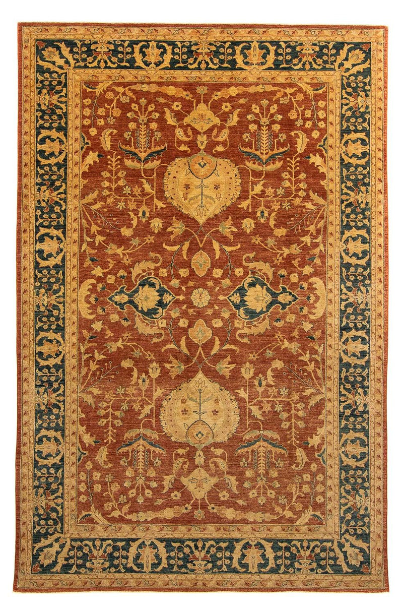 Alfombra persa - Nómada - 414 x 282 cm - óxido