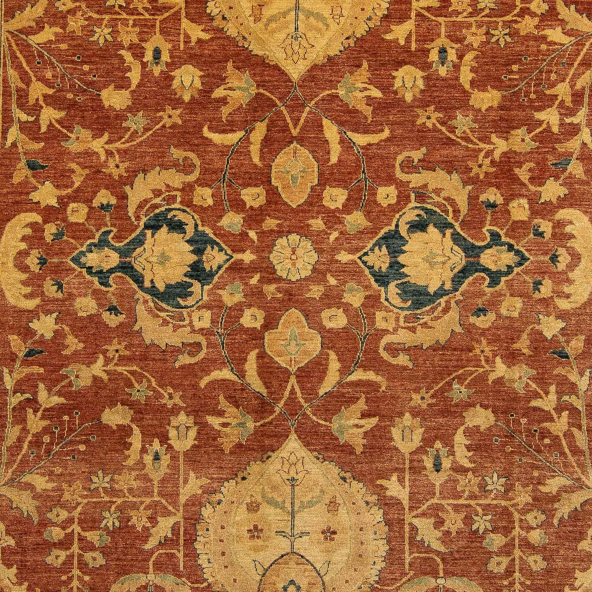 Alfombra persa - Nómada - 414 x 282 cm - óxido