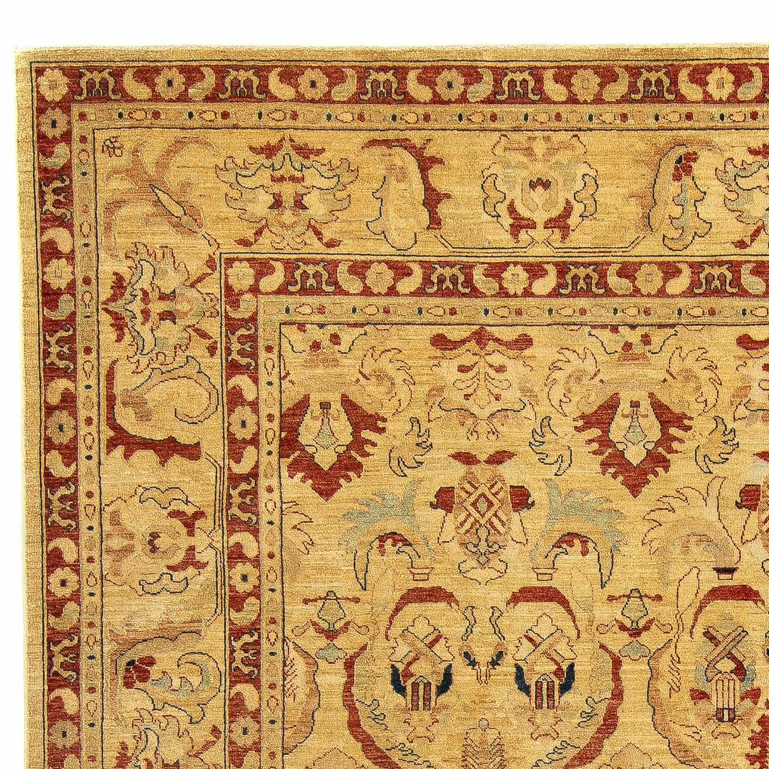 Alfombra persa - Nómada - 362 x 293 cm - marrón