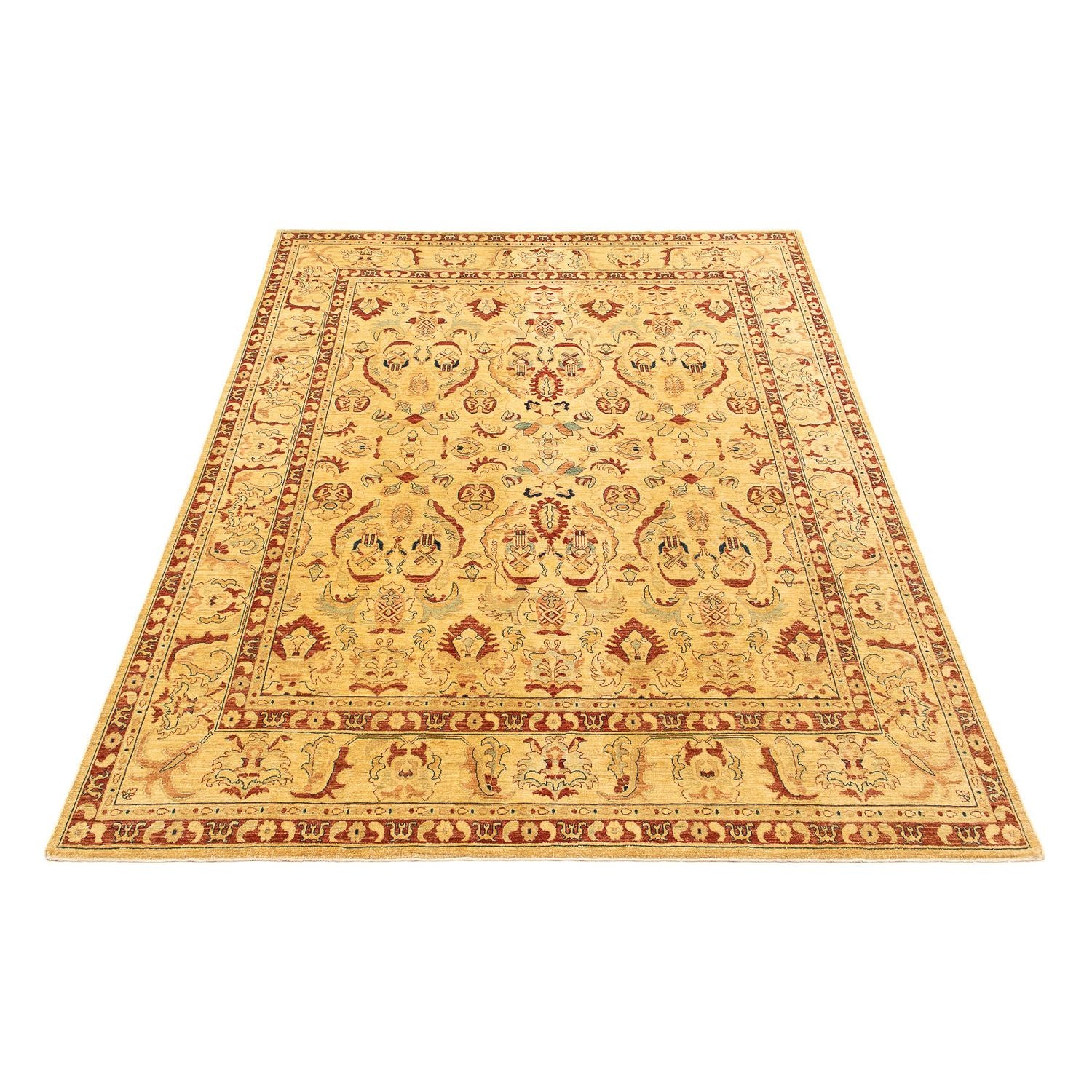 Alfombra persa - Nómada - 362 x 293 cm - marrón