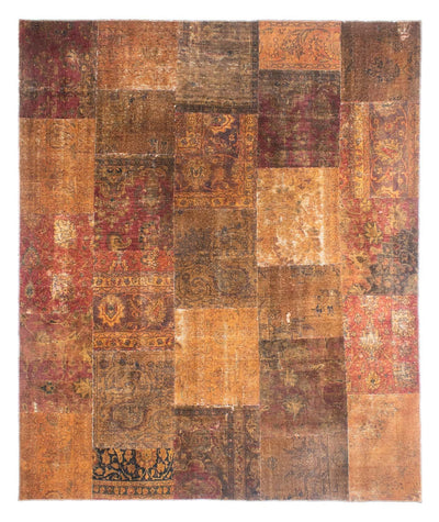 Alfombra de patchwork 246x296cm - Perserteppich Wollteppich