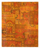 Alfombra de patchwork 295x239cm - Perserteppich Wollteppich