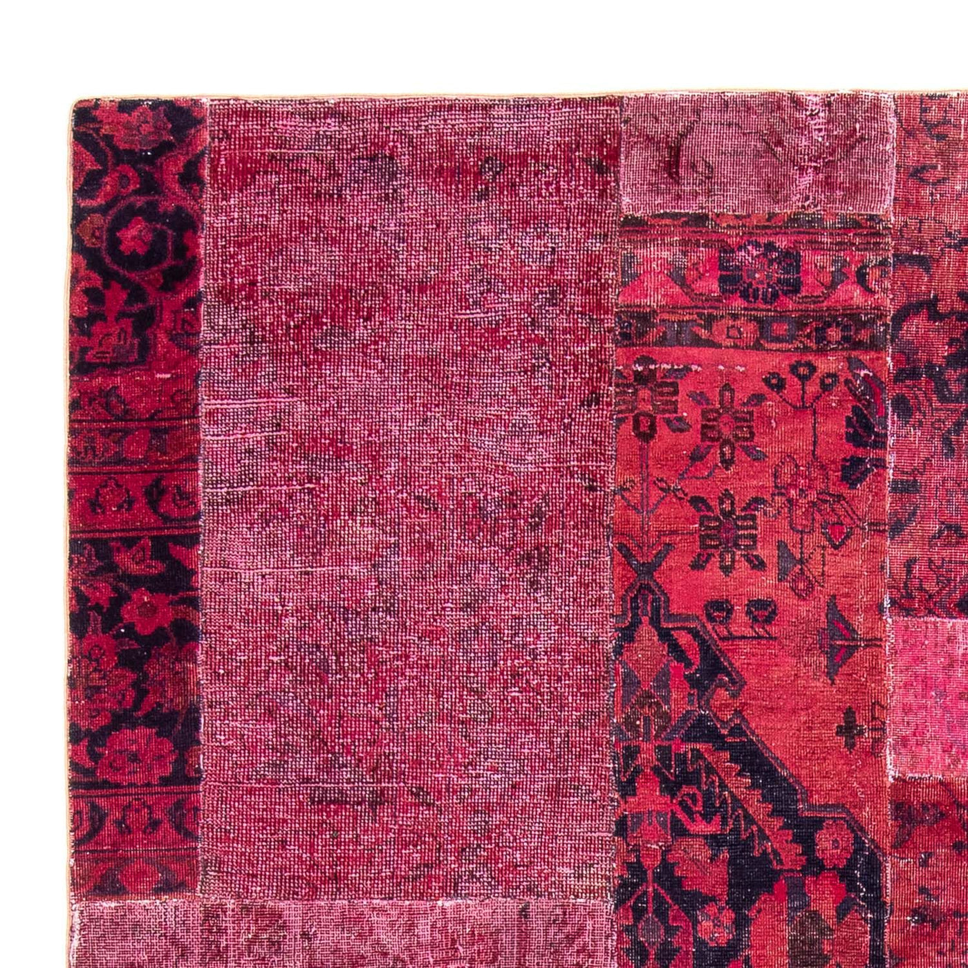 Alfombra de patchwork 269x180cm - Perserteppich Wollteppich