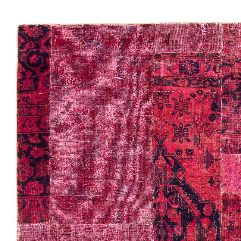 Alfombra de patchwork - 269 x 180 cm - multicolor