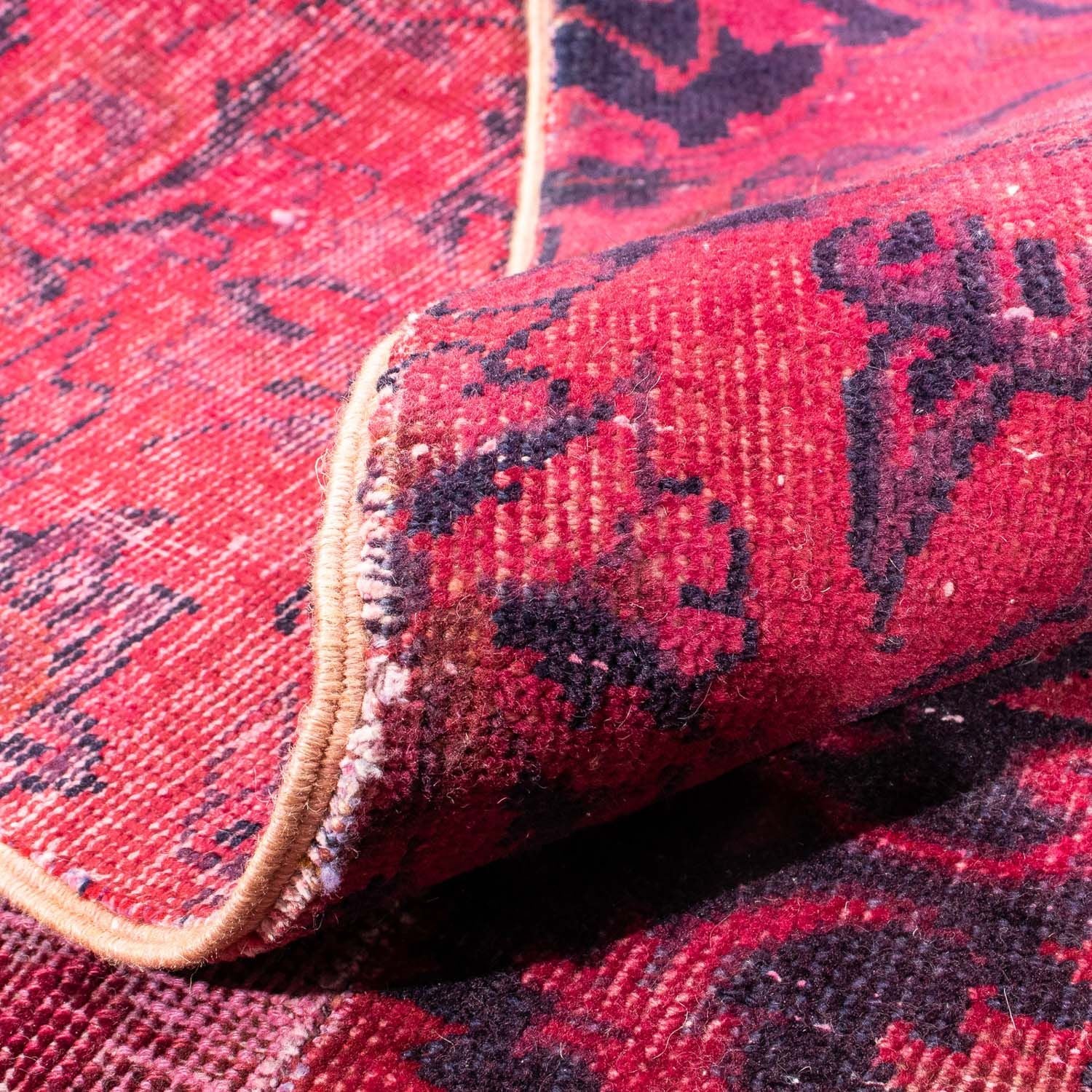 Alfombra de patchwork - 269 x 180 cm - multicolor